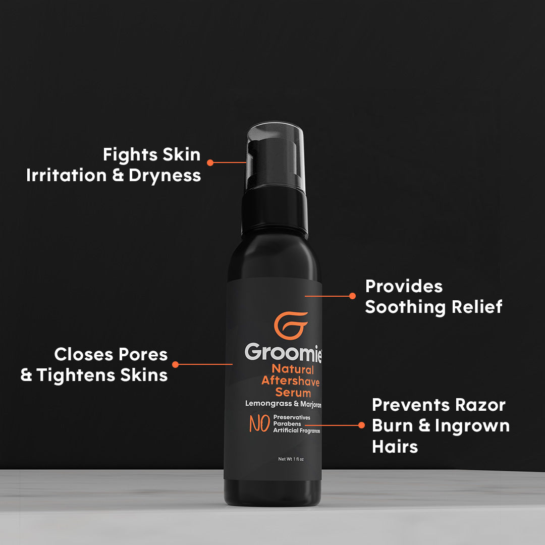 Natural Pre-Shave Oil & Aftershave Serum