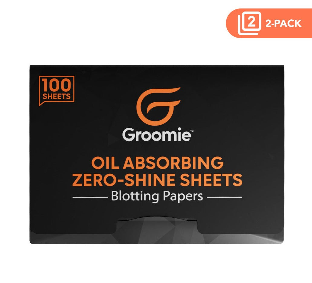 Oil Absorbing Zero-Shine Sheets (2-Pack)